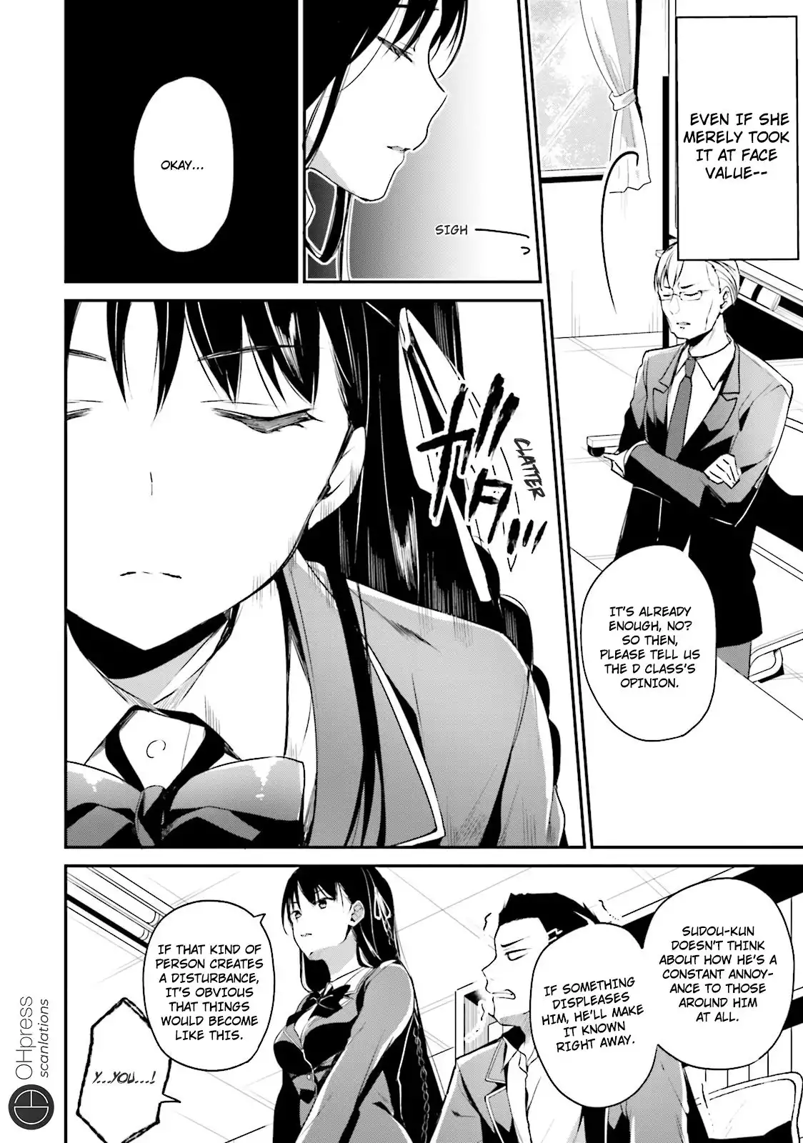 Youkoso Jitsuryoku Shijou Shugi no Kyoushitsu e Chapter 13 19